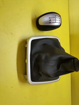 POMO PALANCA CAMBIO + FUNDA RENAULT LAGUNA III 6V