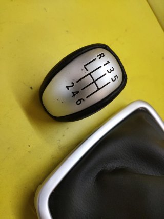 POMO PALANCA CAMBIO + FUNDA RENAULT LAGUNA III 6V
