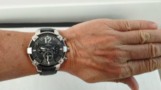 Reloj Viceroy Hombre Negro y Plateado