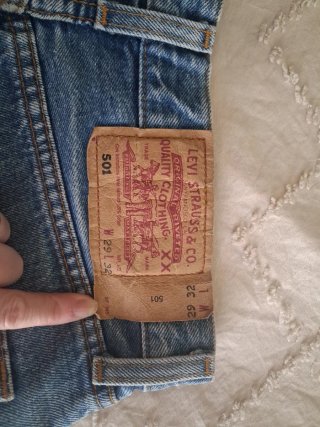 Shorts vaqueros Levi's W29/L32