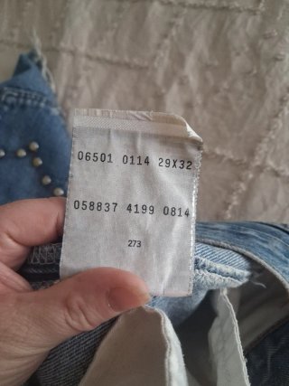 Shorts vaqueros Levi's W29/L32