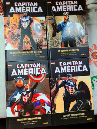 Capitán América 1-3 y 5-9. Marvel Deluxe