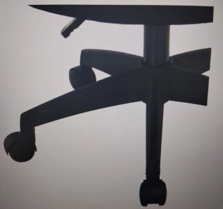 Silla Oficina Ergonómica Negra