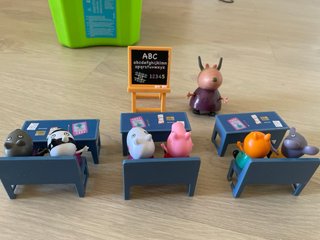 Figuras Peppa Pig Set Escuela