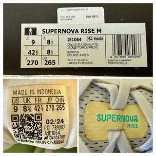 ADIDAS SUPERNOVA RISE. Talla 42 2/3 . EXCELENTE