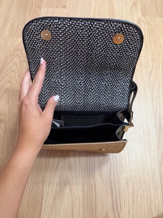 Bolso Parfois negro y beige