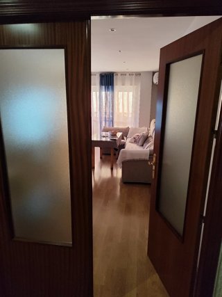Puerta de madera de interior