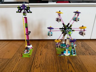 Lego Friends 41130, Le montagne russe