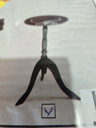 Tavolini rotondi in legno (2 unità)