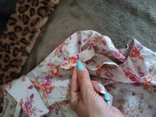 Camicia Promod fantasia floreale nodo vita