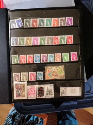 Colección sellos Francia