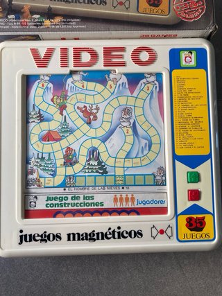 Juego Vintage Video Juegos Magnéticos