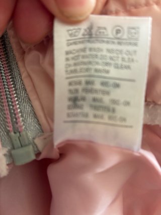 Chaqueta niña rosa 5 años