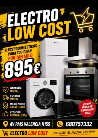Electrodomésticos Hogar 895€