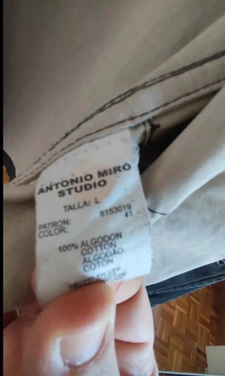 Chaqueta tejana Antonio Miro  Talla L