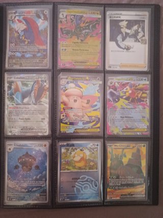Lote de cartas Pokémon variedad