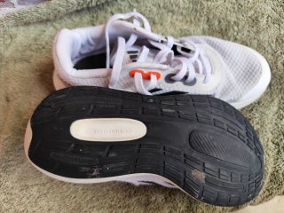 Zapatillas deportivas niño/a naranja y blanco