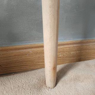 Silla vintage restaurada y retapizada