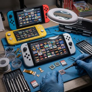 Reparación Nintendo Switch V1/V2 & Lite
