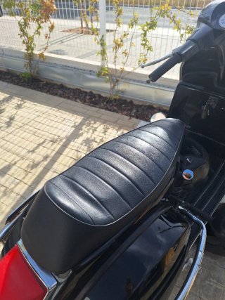 Asiento Sillín Vespa Px 125 Negro