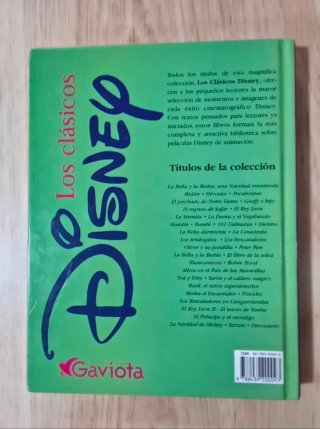 Clásico cuento Disney. "Peter Pan". GAVIOTA.