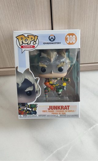 Funko Pop! Overwatch Figuras (Junkrat, Reaper, Tra