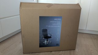 Silla de oficina ergonómica negra