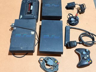 Lote 4 consolas Playstation Sega