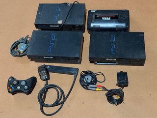 Lote 4 consolas Playstation Sega