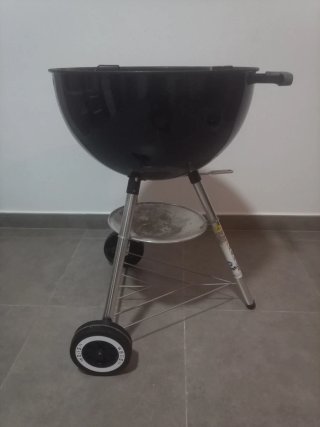 Barbacoa Redonda Weber Negra