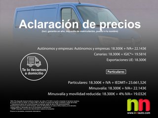 Renault Master L1H1 FG33 2.3BlueDCI 135cv 2.3BlueDCI 135cv