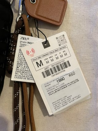 Llavero Zara Croissant Multi-Charm