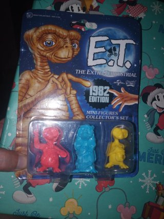 E.T. El Extraterrestre Set Figuras 1982 Edición