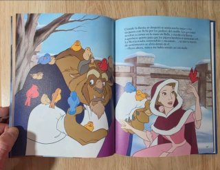 Clásico cuento Disney.La Bella y la Bestia.GAVIOTA