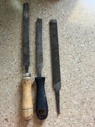 Limas de hierro (3 unidades)