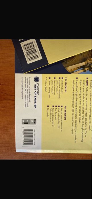 Libros ingles 1 bach key Oxford workbook y student