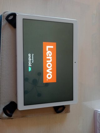 Tablet Lenovo TBX505F Blanca Sin uso regalo funda