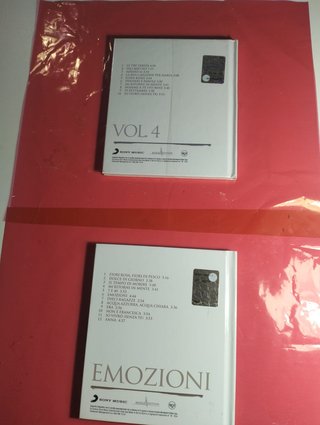 Lotto 2 CD Lucio Battisti - Vol. 4 & Emozioni