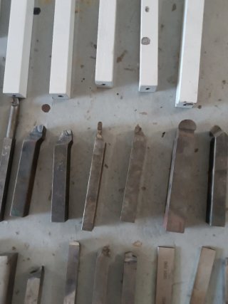 Cuchillas de torno metal
