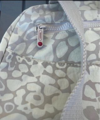 Mochila Gabol bege/cinza