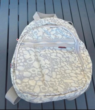 Mochila Gabol bege/cinza