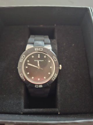 Reloj Viceroy Negro y Plateado Sin Estrenar