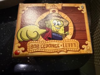 Bob Esponja x Luffy Juguete
