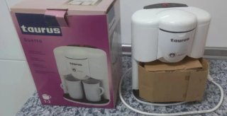 Cafetera Taurus Duetto para 2 tazas