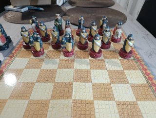 Ajedrez Medieval Figuras Coleccionables