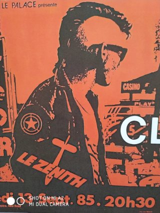 Cartel The Clash Le Zenith 1985