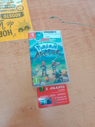 JUEGO NINTENDO SWITCH LEYENDAS POKÉMON ARCEUS