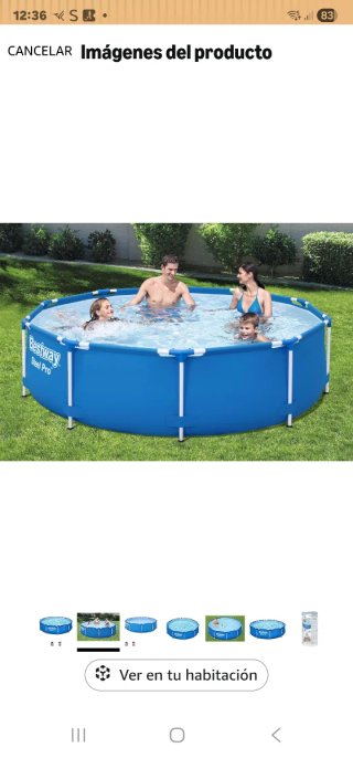 Piscina Desmontable Bestway Azul