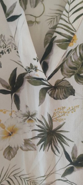 Blusa Woman El Corte Inglés Talla XS Estampado Flo