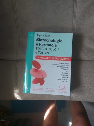 Alpha test biotecnologie e farmacia